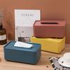Multi-color Tissue Box Living Room Desktop Storage Ornaments Simple Napkin Box Desktop Tissue Storage Box Home Decorative
