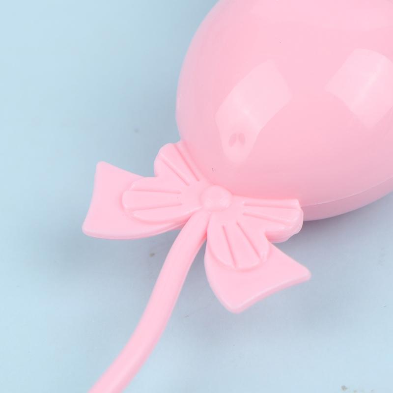 3 szt. Kolorowe miniaturowe balony do domku dla lalek w skali 1/12, kolorowa dekoracja domku dla lalek