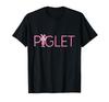 Disney Winnie Puuh Ferkel Klassische Schriftzug T-Shirt