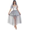 Halloween costume, vampire ghost bridal cospay costume, masquerade dress