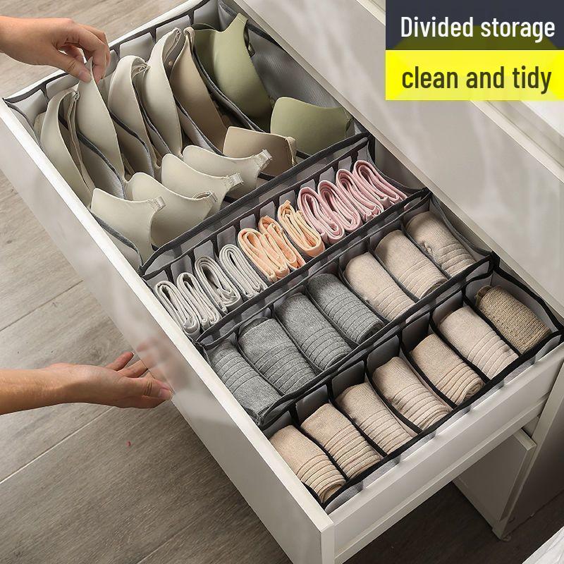 Durable Multi-purpose Bedroom Organizer Box for Clothing and Underwear