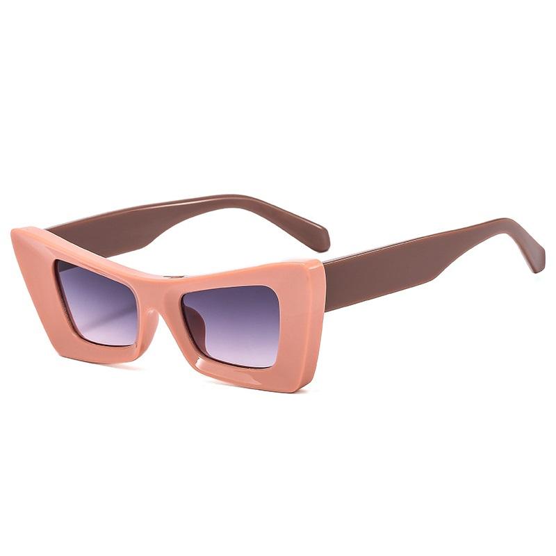 New Cat Eye Sunglasses Women Vintage Square Designer Luxury UV400 Sun Glasses Female Fashion Shades Eyewear
