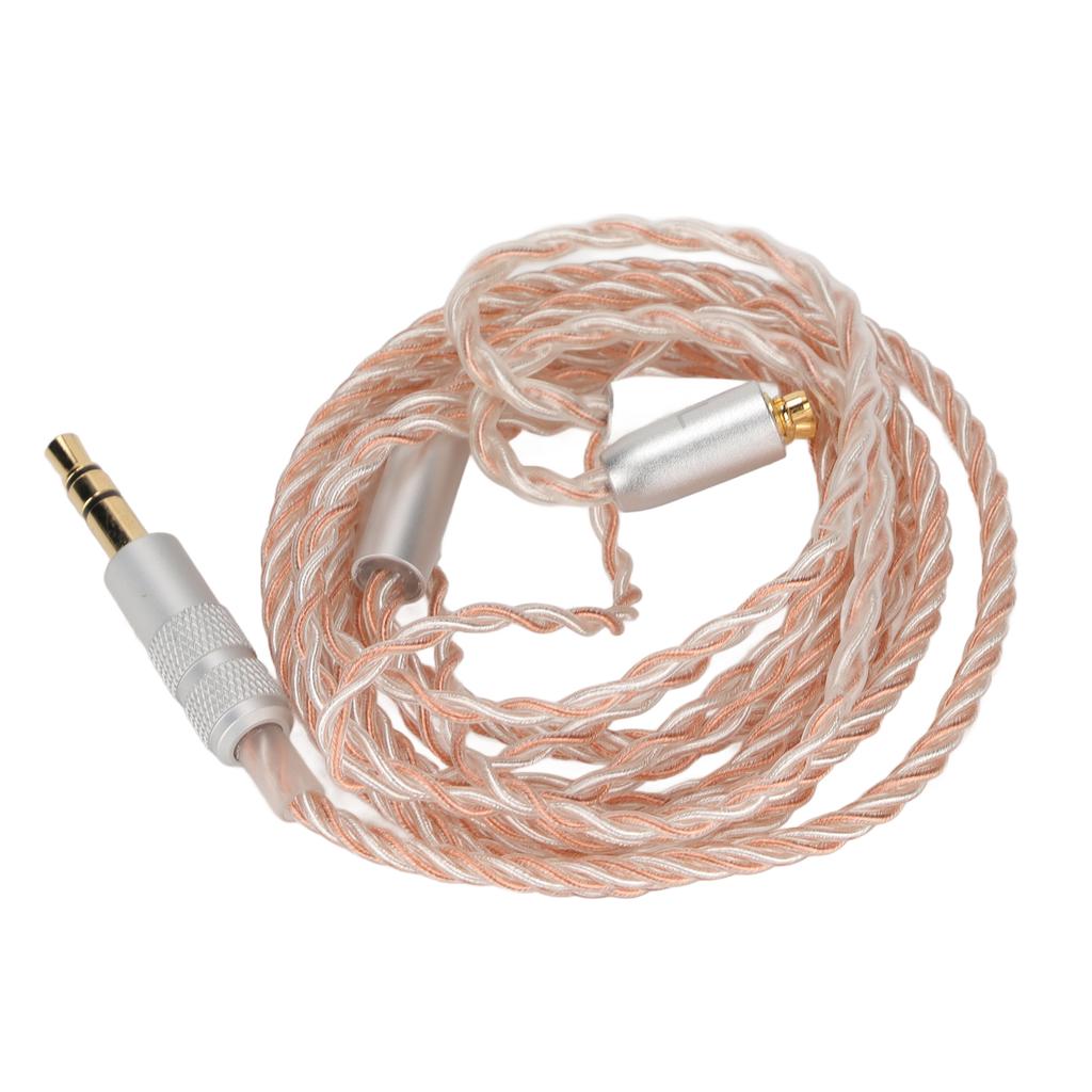 Earphone Cable Silver Plated Headphone Replacement Cable for SE215 SE315 SE425 SE535 SE846 UE900 ES60