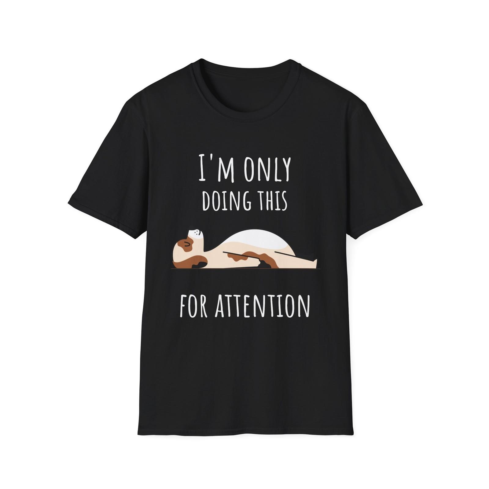 Funny Cat Quote T-Shirt, Unisex Humor Shirt, Gift for Cat Lovers S разноцветный