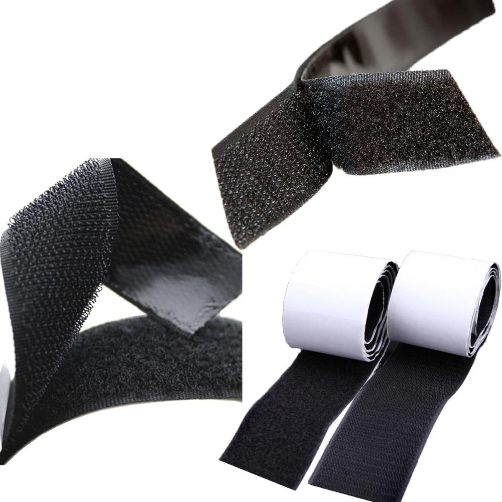 Self-Adhesive Velcro Tape Roll With Adhesive Strong 2.5 X 5 Strong For Cutting