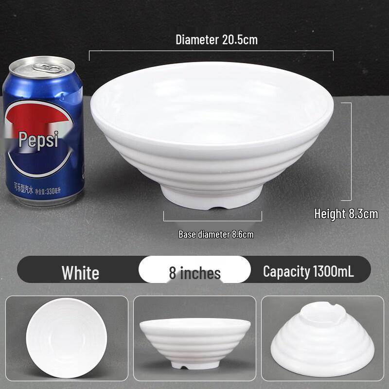 

Thickened Melamine Noodle Bowl