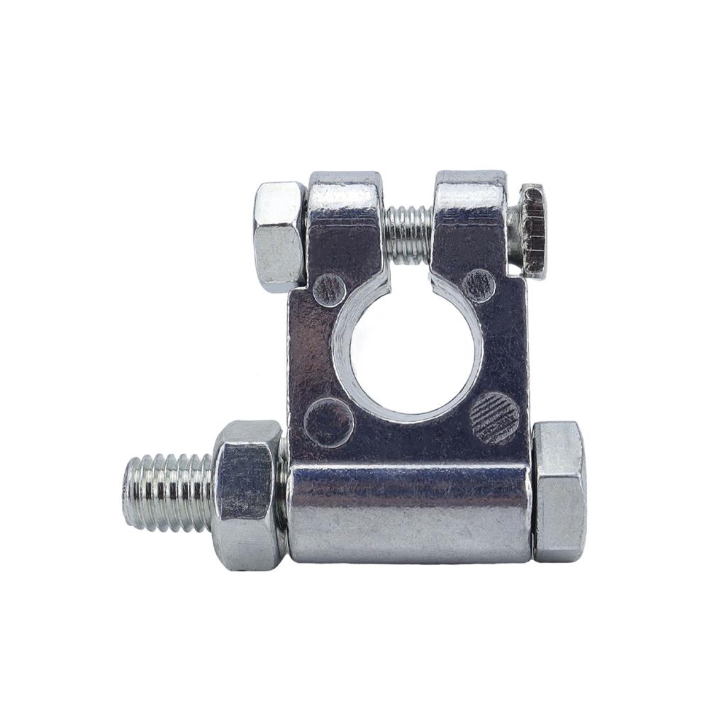 Battery Terminal Clamp Kit For Car RV Boat Standard Top Post Positive & Negative