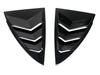 21-25 Model Y Rear Triangle Window Louver Deflector Sticker