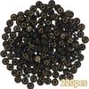 110/220/450 black acrylic heart-shaped beads 7mm round, with loose spacing beads in a heart-shaped pattern, used for DIY bracelet and jewelry making