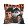 Vintage Jacob Elordi Australian Actor Pillow Cover Novelty Pillow Case For Chair Sofa Home Decor Comfy Pillowcases Birthday Gift
