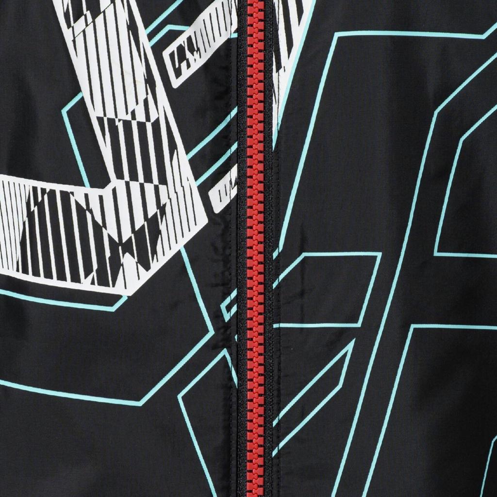 Mizuno Training Wear Windbreaker Black Jacket, Water-Repellent Jersey, 32JEC220,