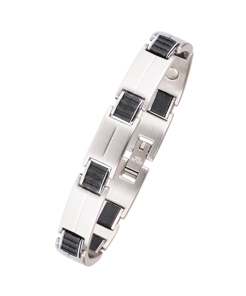 Sabona London 344 Sports Rubber Magnetic Bracelet