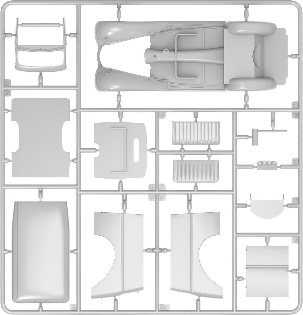 Miniart scale plastic model kit TYP 170V Reeferwagen fruit transport molded in color 1/35 MA38044, van,