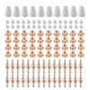 Soldering Plasma Nozzles Tools 85Pcs Cutter Consumables Replacement Torches