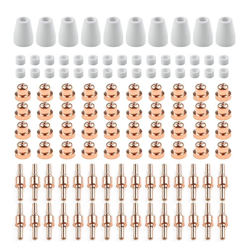 Soldering Plasma Nozzles Tools 85Pcs Cutter Consumables Replacement Torches
