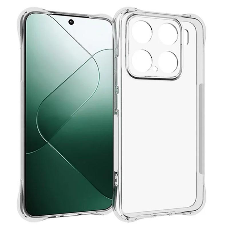 

For Xiaomi 15 Clear TPU Case WANLONFENG TM Series 2.0mm Phone Back Cover Transparent