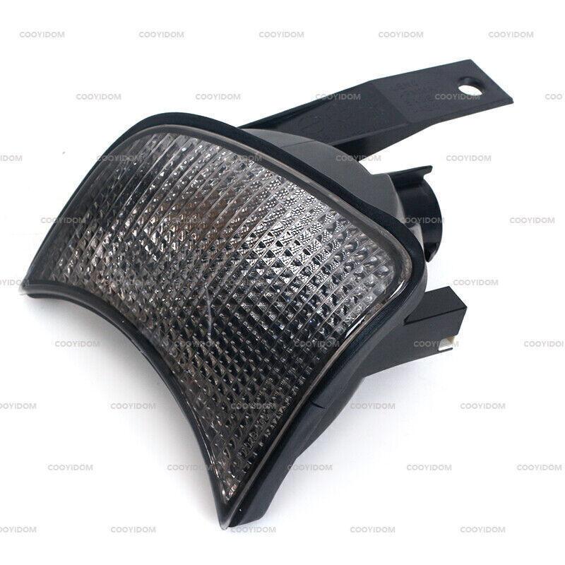 Pair For BMW 5-Series E34 1989 1990-1995 Black Corner Lights Turn Signals light