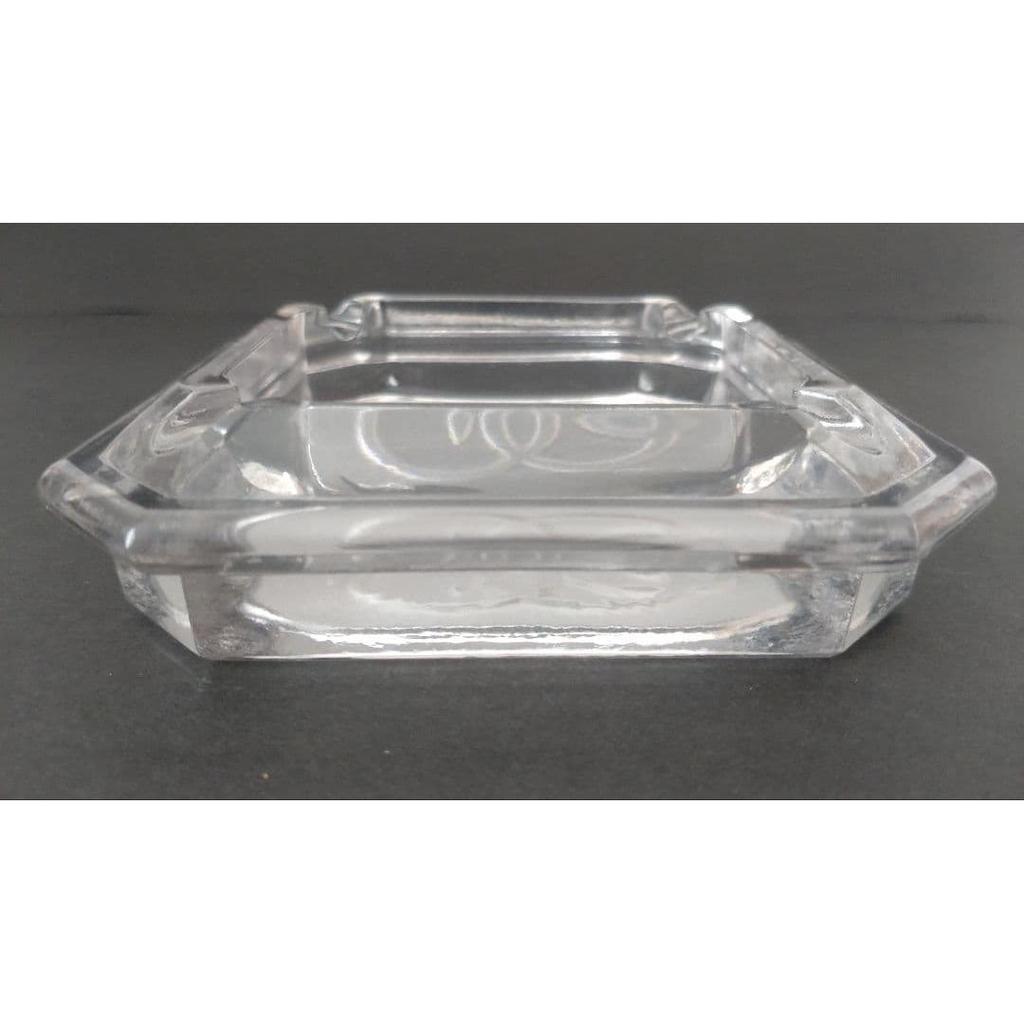 Used Rare Venice Simplon Orient Express Glass Ashtray