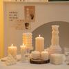 Nordic Style Art Scented Candle Home Creative Fragrance Souvenir Geometric Candle Ornament