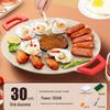 ZISIZ Elektrische Maifan Steen Grill & BBQ Pan Set