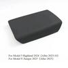 For Tesla Model 3 Model Y Juniper 2025 Central Console Armrest Cover TPE Wear-Resistant Armrest Box Protector Car Accessories