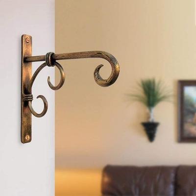 Polish Handmade Wall Lantern Diya Hanger Garden Home Décor Product Black Golden