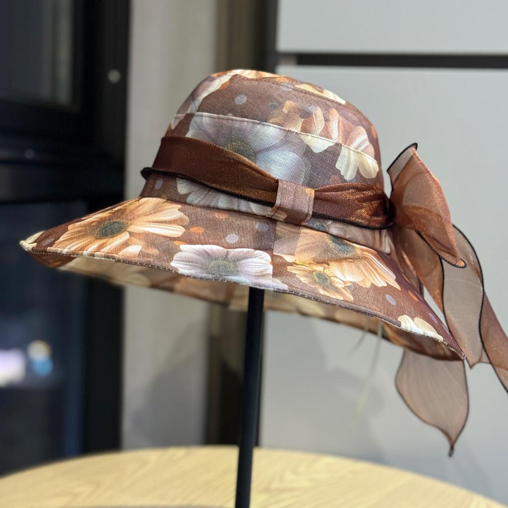 New spring and summer in the elderly hat female mother sun hat thin cool hat sunscreen basin hat summer breathable sun hat