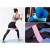 High Elasticities Band Wide Nonslip Multiple Strength Level Printed Workout Guide Silicones Exercise Belt Training