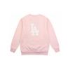 MLB Los Angeles Dodgers Sweatshirts Unisex Pink Crew Neck Moderate Regular 31MTR9961-07P