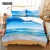 Summer Beach Design Bedding Set Duvet Cover Set 3d Bedding Digital Printing Bed Linen Queen Size Bedding Set Fashion Design