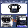 9.7 Inch Car Radio Android 14 For Ford Mondeo Mk4 Galaxy A/C 2007-2010 No 2 Din Stereo Head Unit Wireless Carplay GPS Navigation