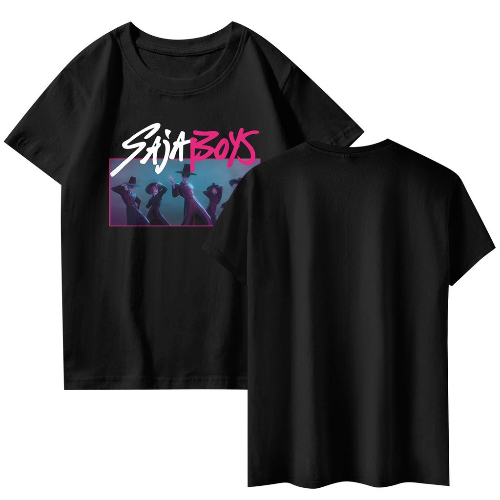 Modne bluzki robocze z krótkim rękawem i okrągłym dekoltem z nadrukiem dla kobiet, letnie topy