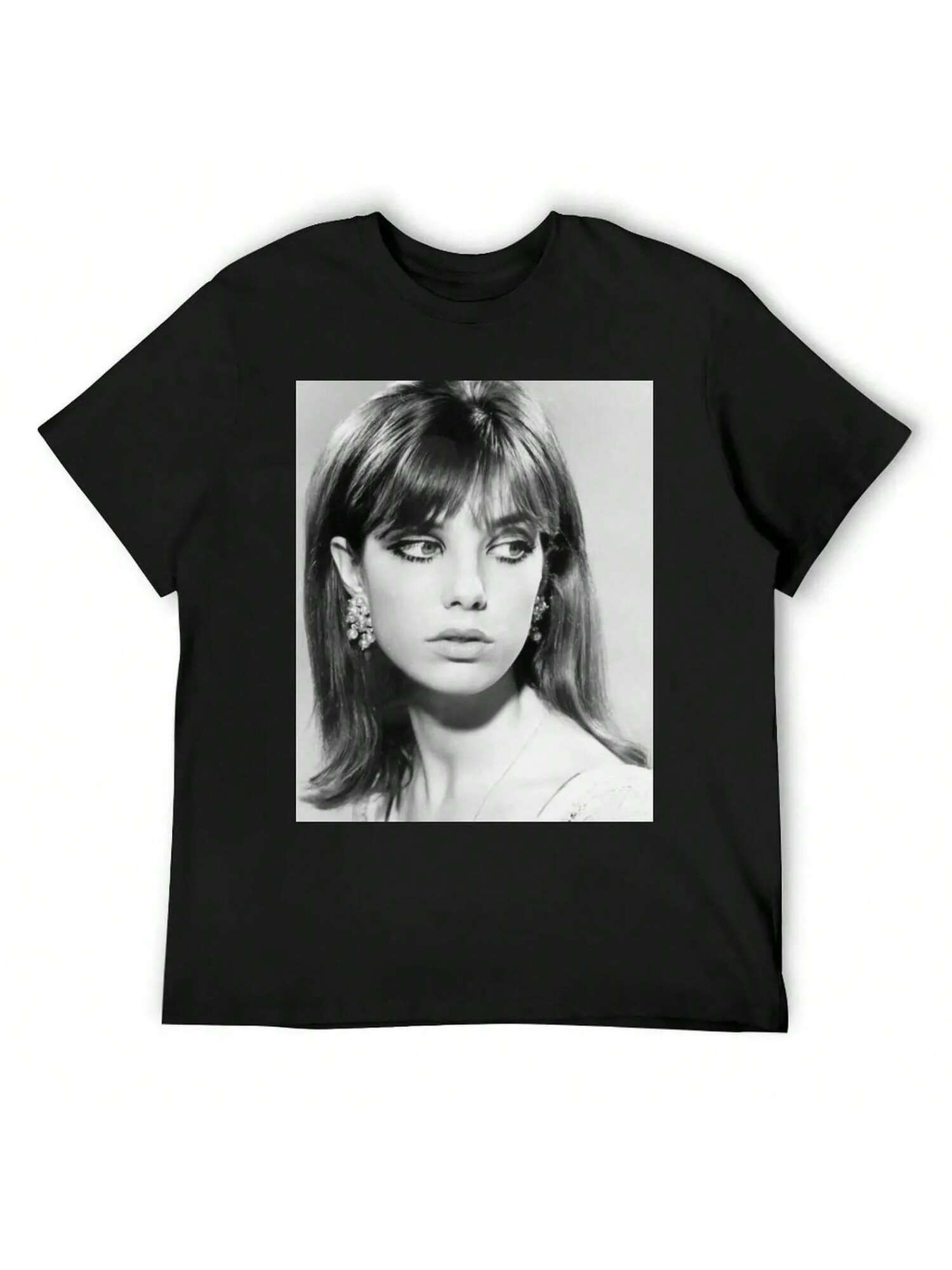 Футболка Jane Birkin Винтажные Аниме Фигурки Эстетичная Одежда унисекс Хлопковые Футболки S разноцветный