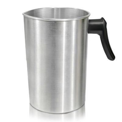 Kerzenherstellung Gießbecher für Kerzenherstellung 101.4oz Aluminiumlegierung Wachsschmelzbecher mit hitzebeständigem Griff
