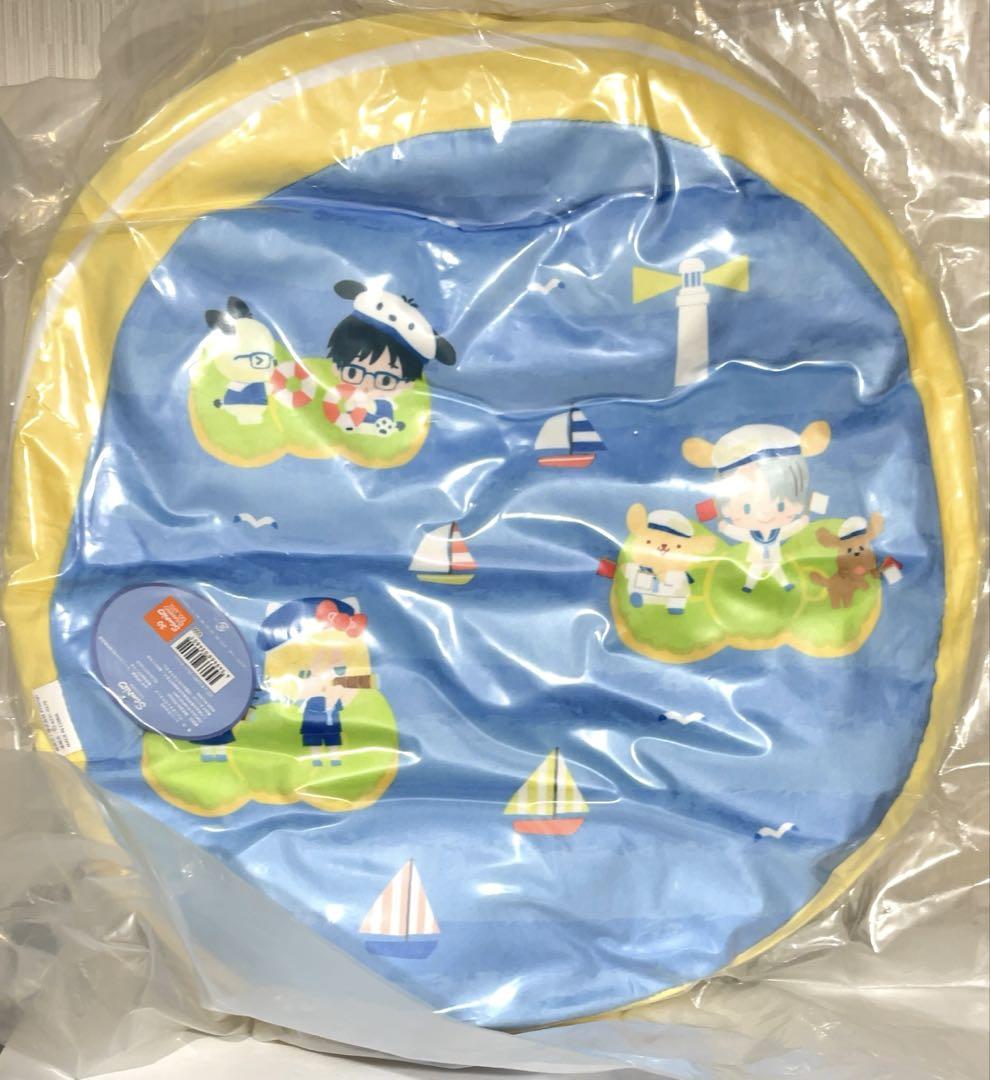 

[USED] Yuri!!! on Ice Sanrio Kiddyland Round Cushion
