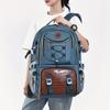 New High-value Leisure Backpack, Large Capacity Travel Mountaineering Bag, Zipper Closure, Oxford Cloth Backpacks