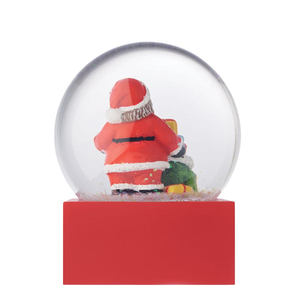 MidOcean Santisimo Glass Christmas Snow Globe