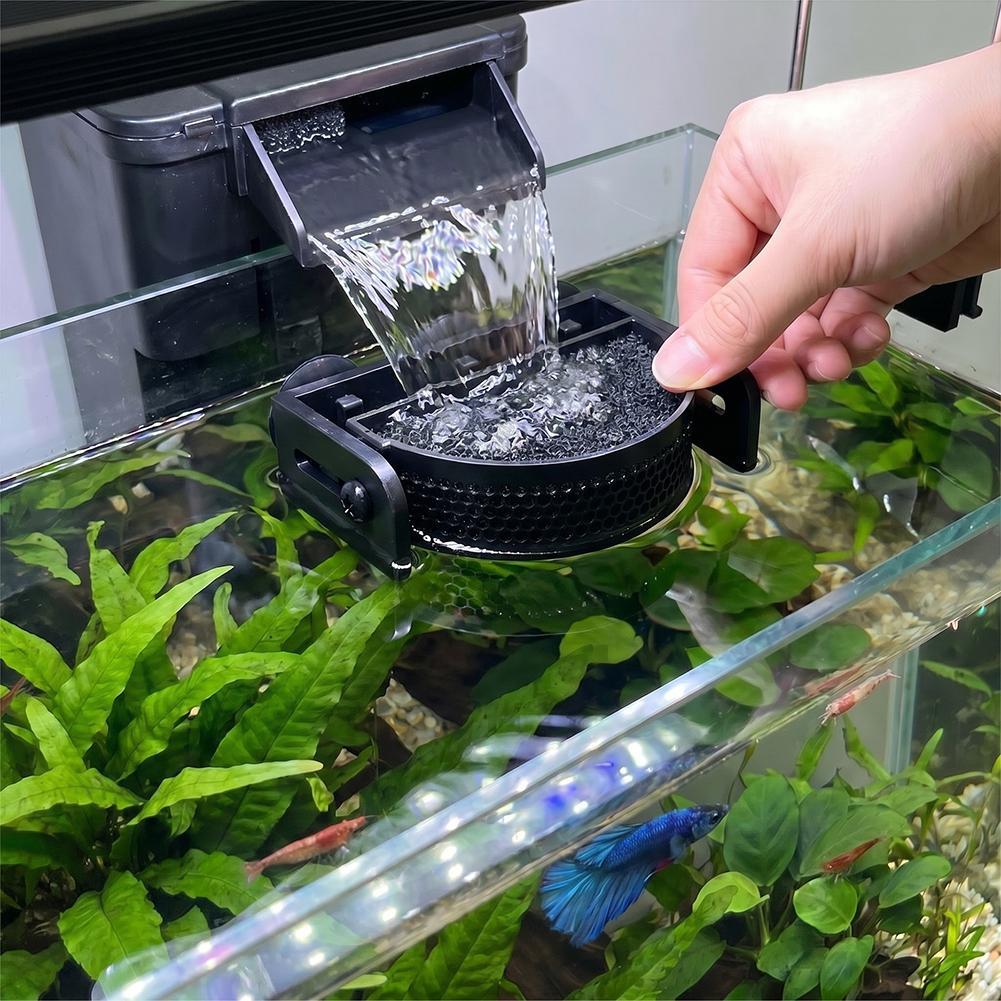 Aquarium Filter Fish Tank Water Flow Controller & Buffer Fish Tank Flow Regulator Water Change Dispenser Filter Baffle