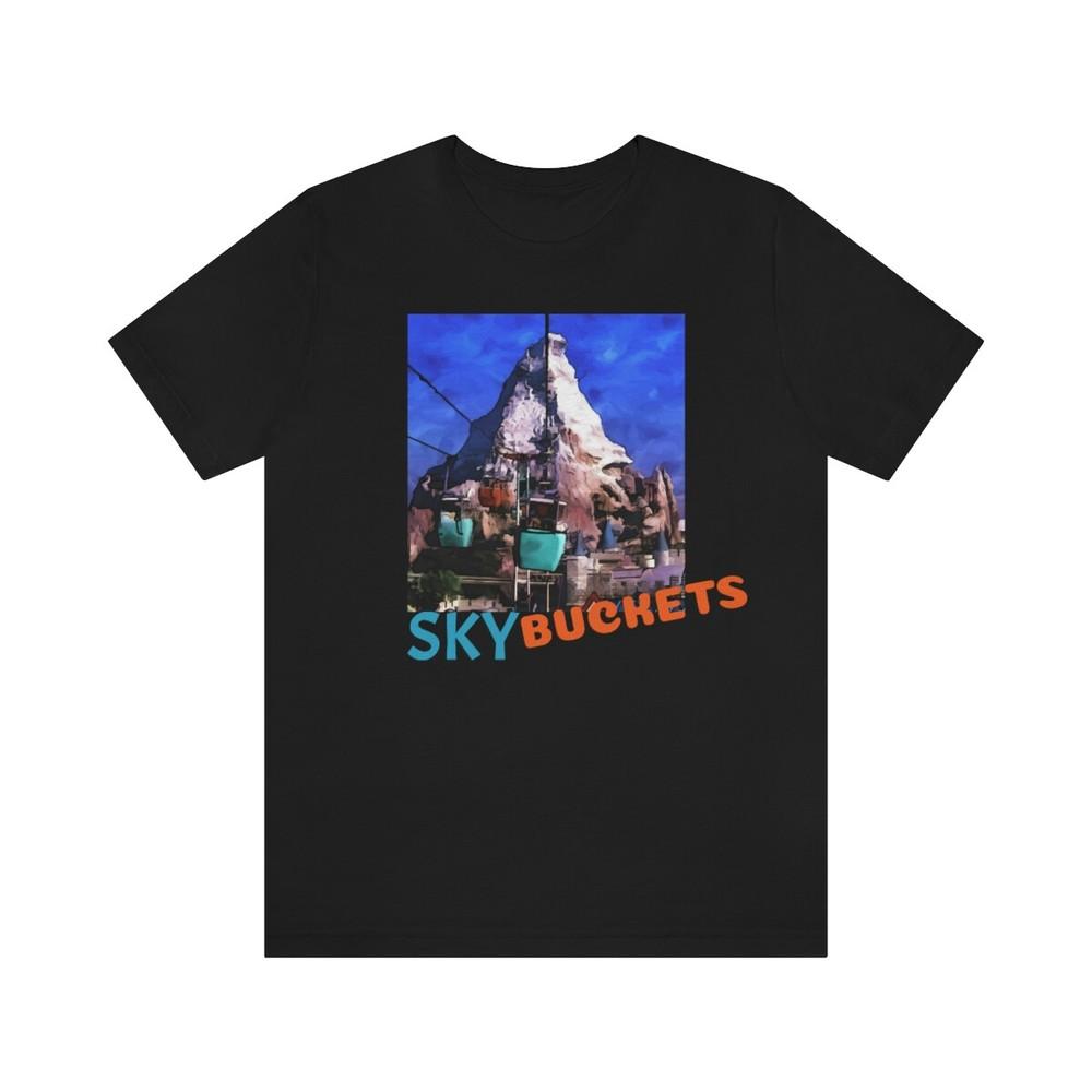 Tee Painting of Disneyland SKY BUCKETS Unisex T-Shirt S