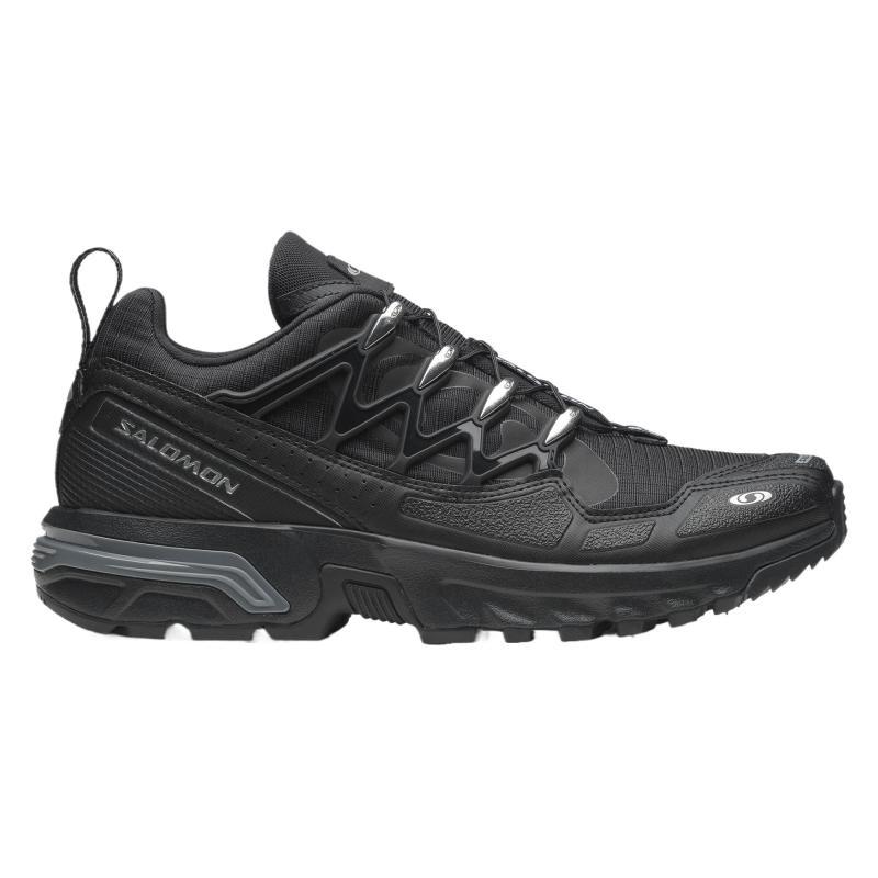 SALOMON ACS + Cushioning Coverage And Abrasion Resistant Low Top Running Shoes Unisex Black Sneakers 476766