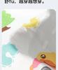 B. Duck Yellow Duck Children's Round Neck Top for Boys and Girls, Fun Summer Breathable Short T-shirt