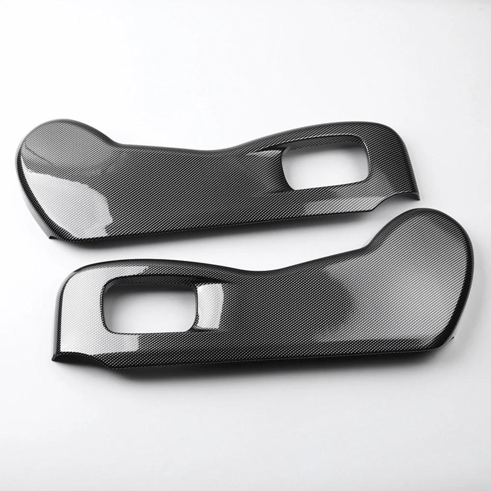 For Land Rover Defender 90 110 2020 2021 2022 Car Seat Adjustment Protection Frame Seat Button Anti-scratch Decorative Sticker