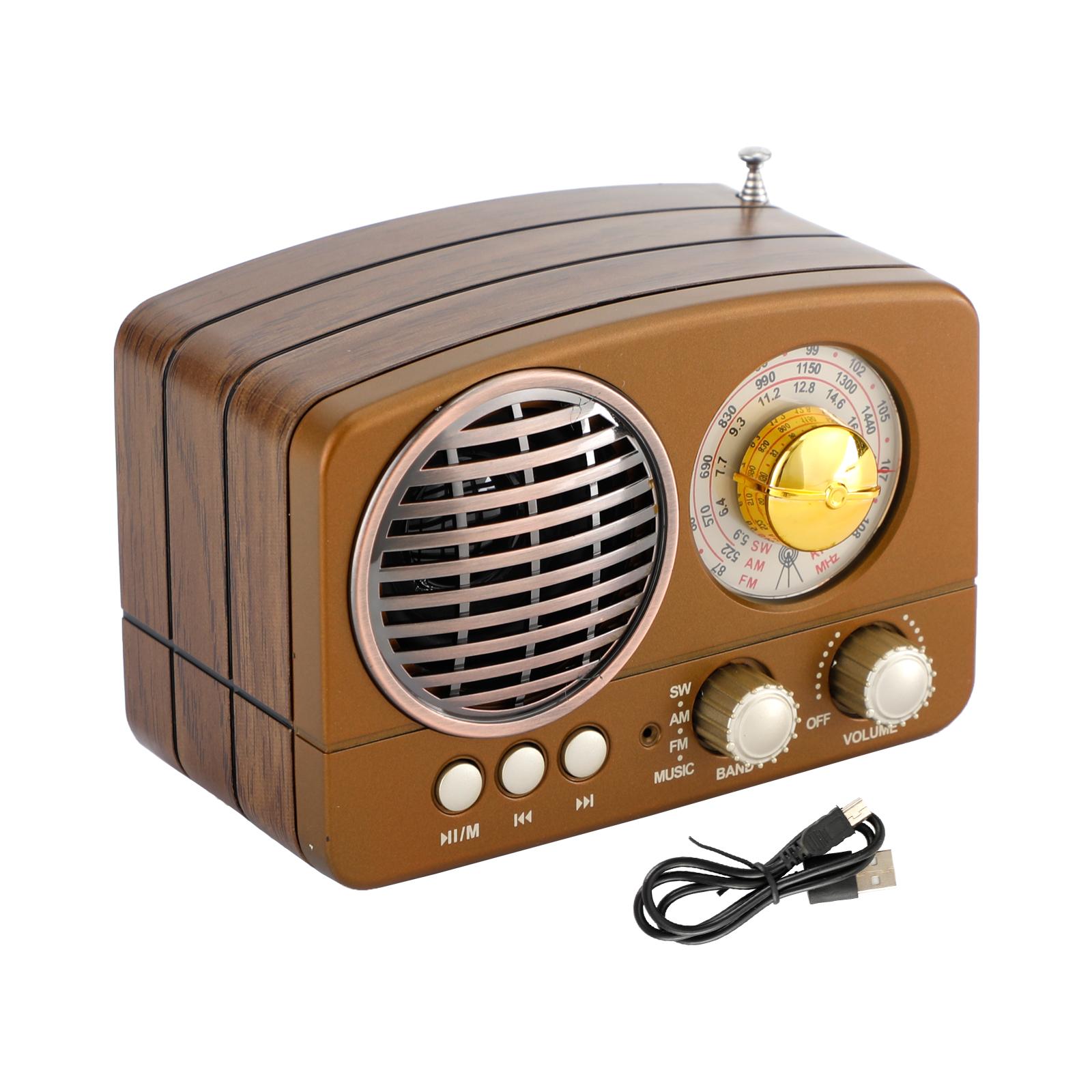 

Декоративное радио в стиле ретро, многофункциональный музыкальный проигрыватель, Bluetooth-колонка, радио Type B