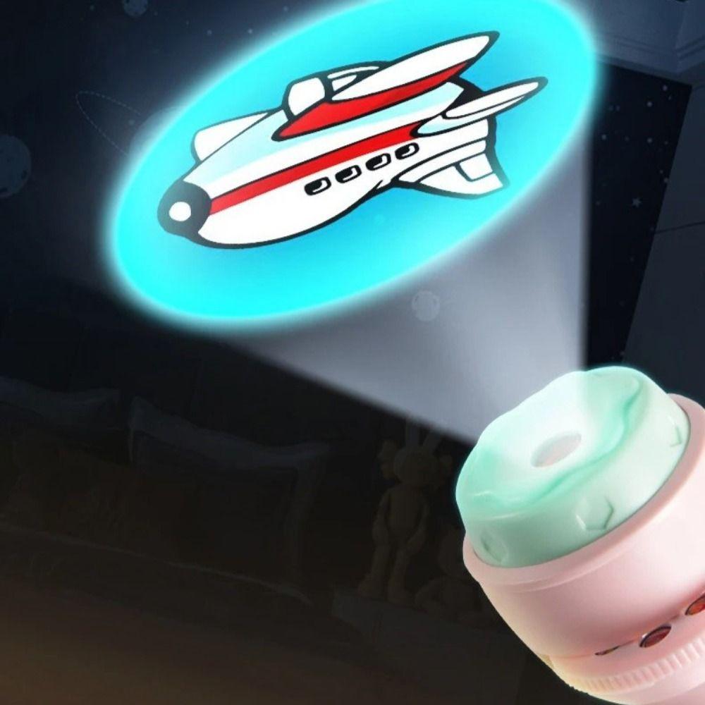 Cognition Baby Projector Torch Lamp Children Luminous Toys  Kindergarten