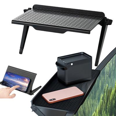 Adjustable Tv Monitor Organizer Rack Screen Top Storage Shelf Holder Practical Storage Computer Office Multifunction Phone Rack