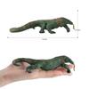 Exceptional Pvc Komodo Dragon Figurine Lifelike Reptile Wildlife Model For Collectors 16x45x32cm