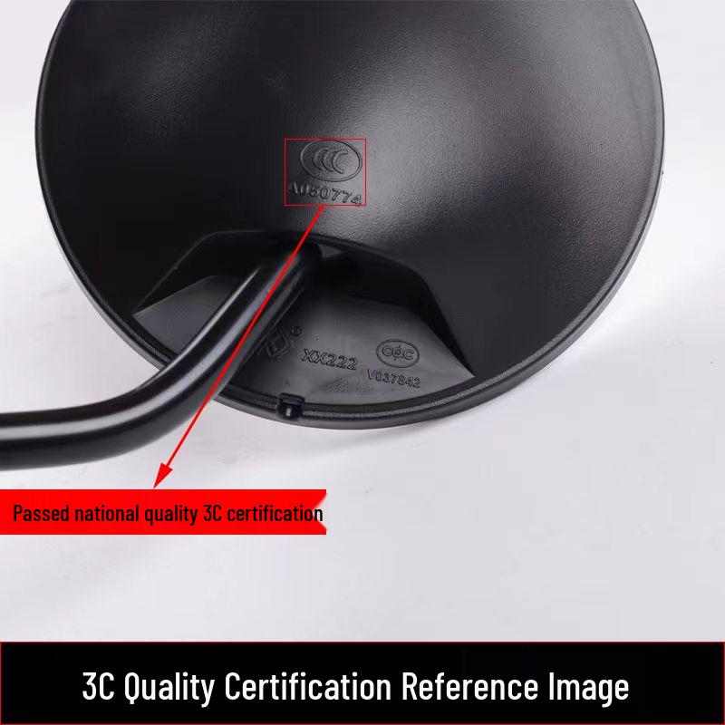 High-Definition Convex Rearview Mirror for Small Electric Vehicles, 8MM Compatible