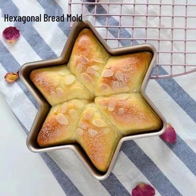 Hexagonal Bread Baking Mold Set