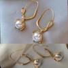 Metal Twisted Line Vintage Imitation Zircon Earrings Fashion Elegant Dangle Earrings luxury Design Women Zircon Accessories