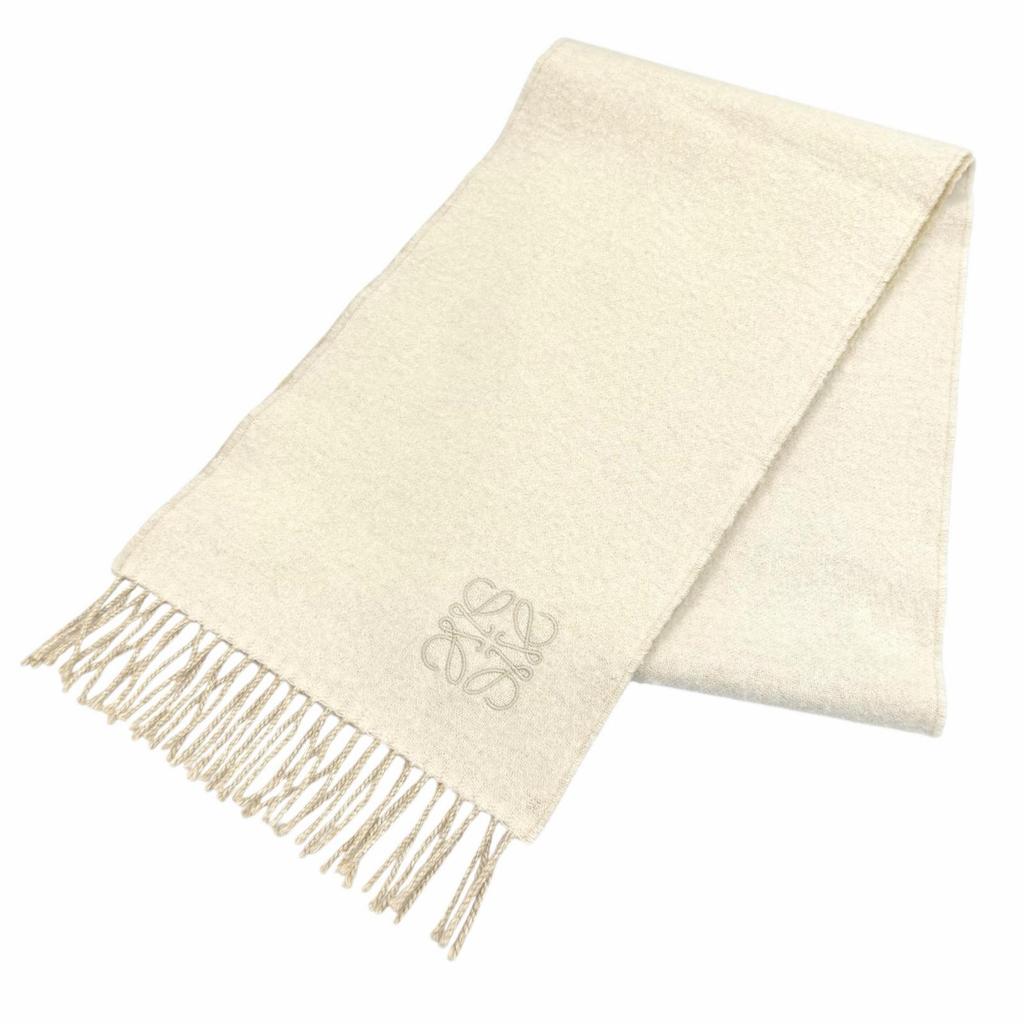 Very Good LOEWE Scarf bicolor scarf wool Women F810250X01 Used